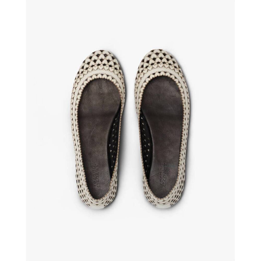 NEW ISABEL MARANT women's belni ballet flats in chalk - Picture 5 of 5